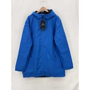 Stormtech Parka Jacket Mens 2XL Blue Hooded Insulated DWR Water Resistant NWT